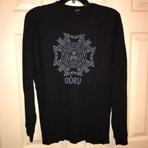 Men’s Obey long sleeve shirt